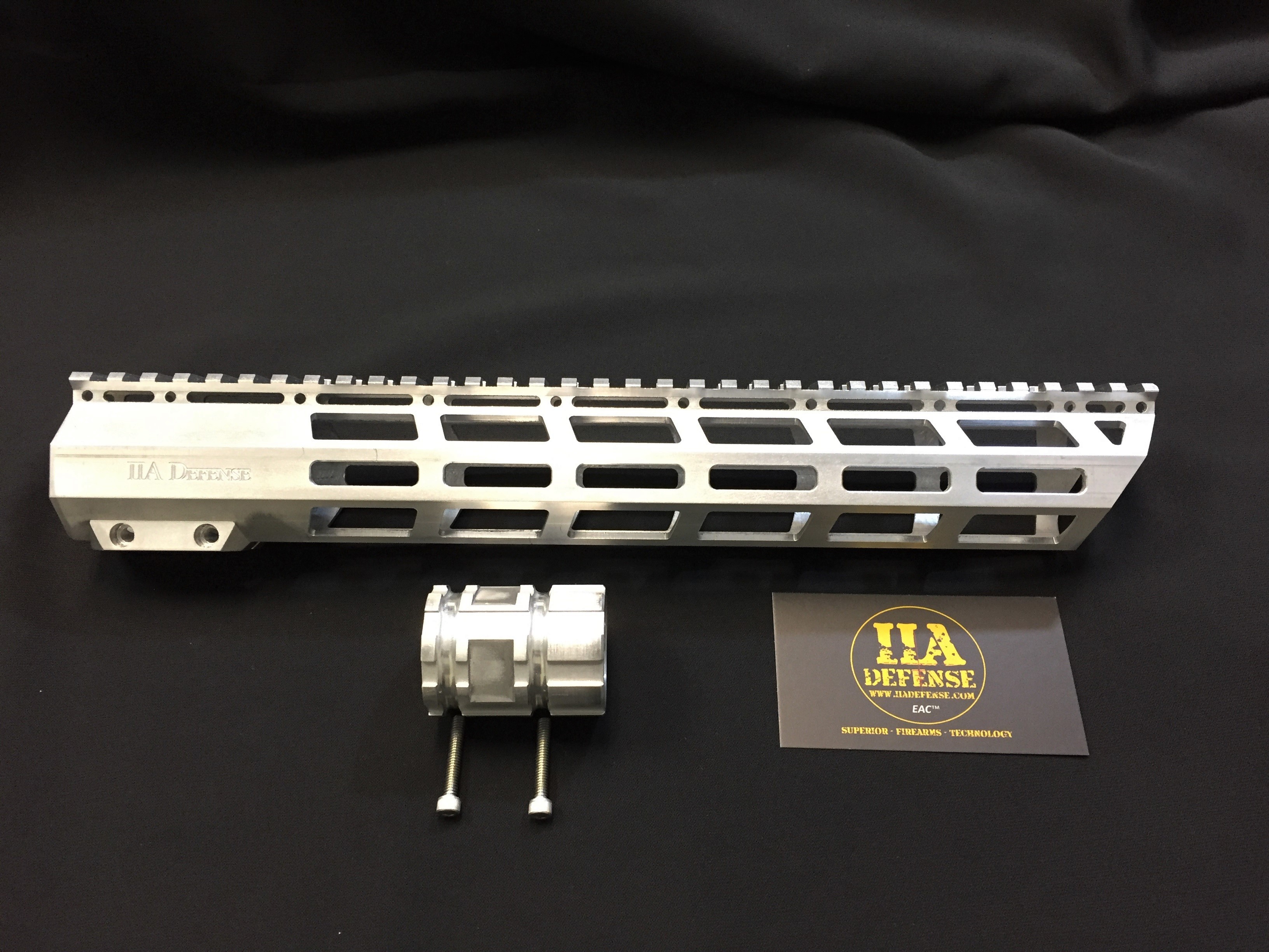 13.25" M-lok Angled Cut Free-Float Hand Guard 6061 Aluminum